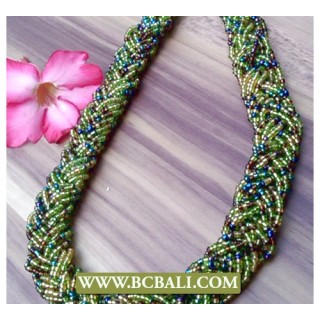 Multi Colors Seed Beaded Necklaces Fashion